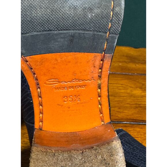 Santoni Chelsea leather boot size 35.5 - Picture 5 of 7